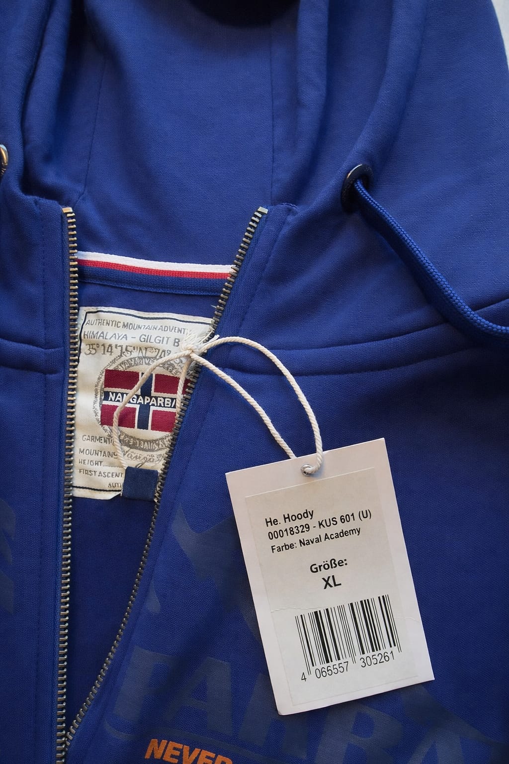 Nangaparbat Herren Sweatjacke Blau