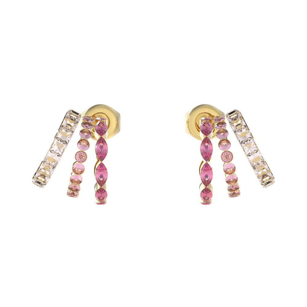 Guess Damenohrstecker JUBE03307JWYGPKTU