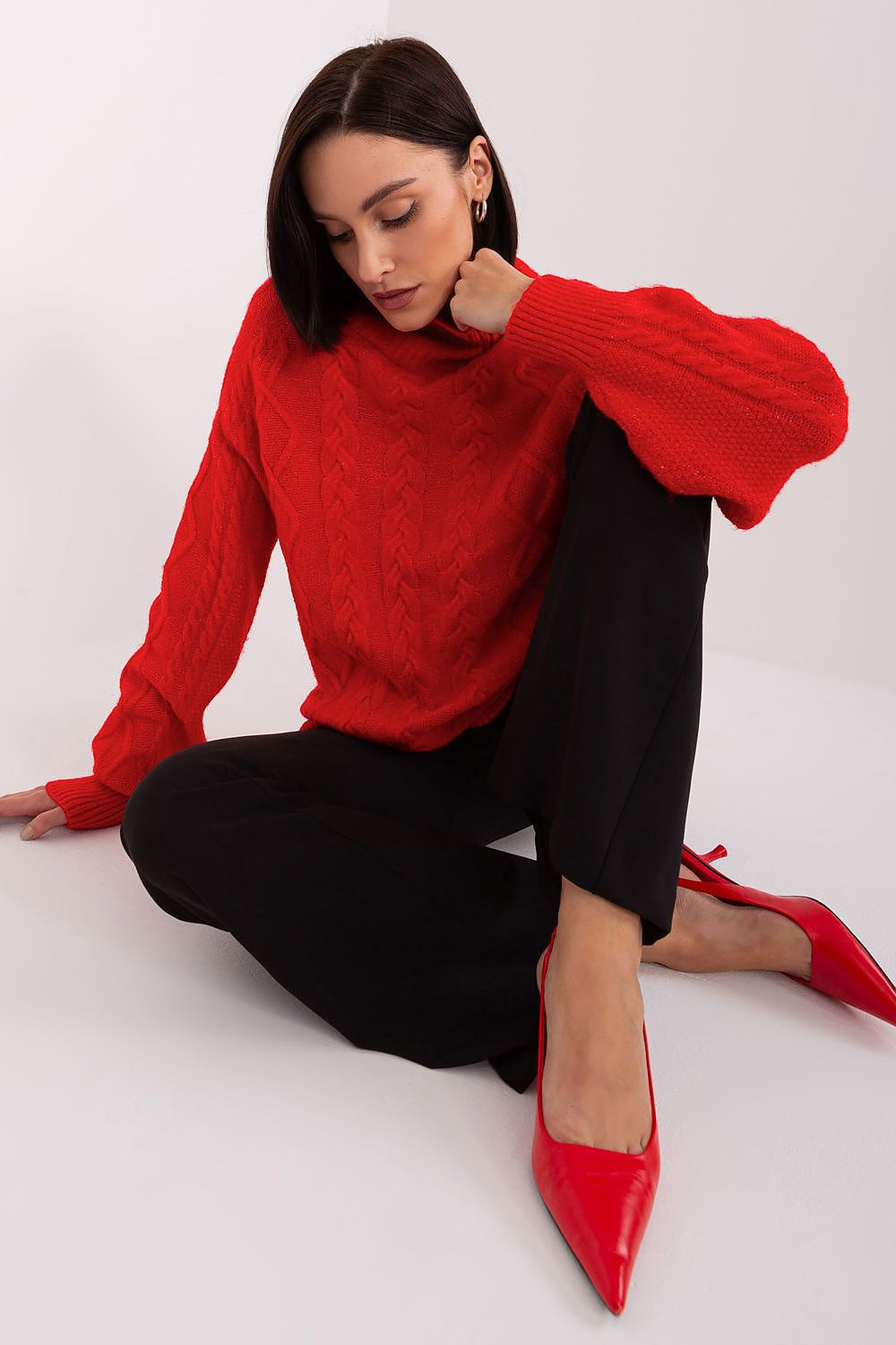 Rollkragenpullover model 189221 AT