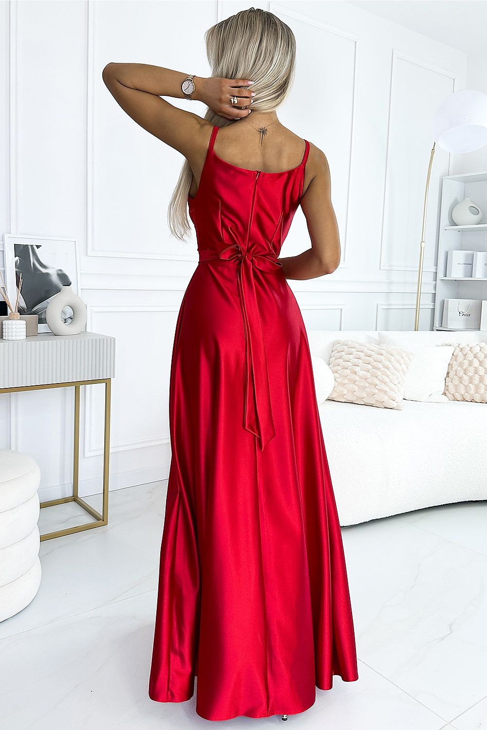 Langes Kleid model 191516 Numoco