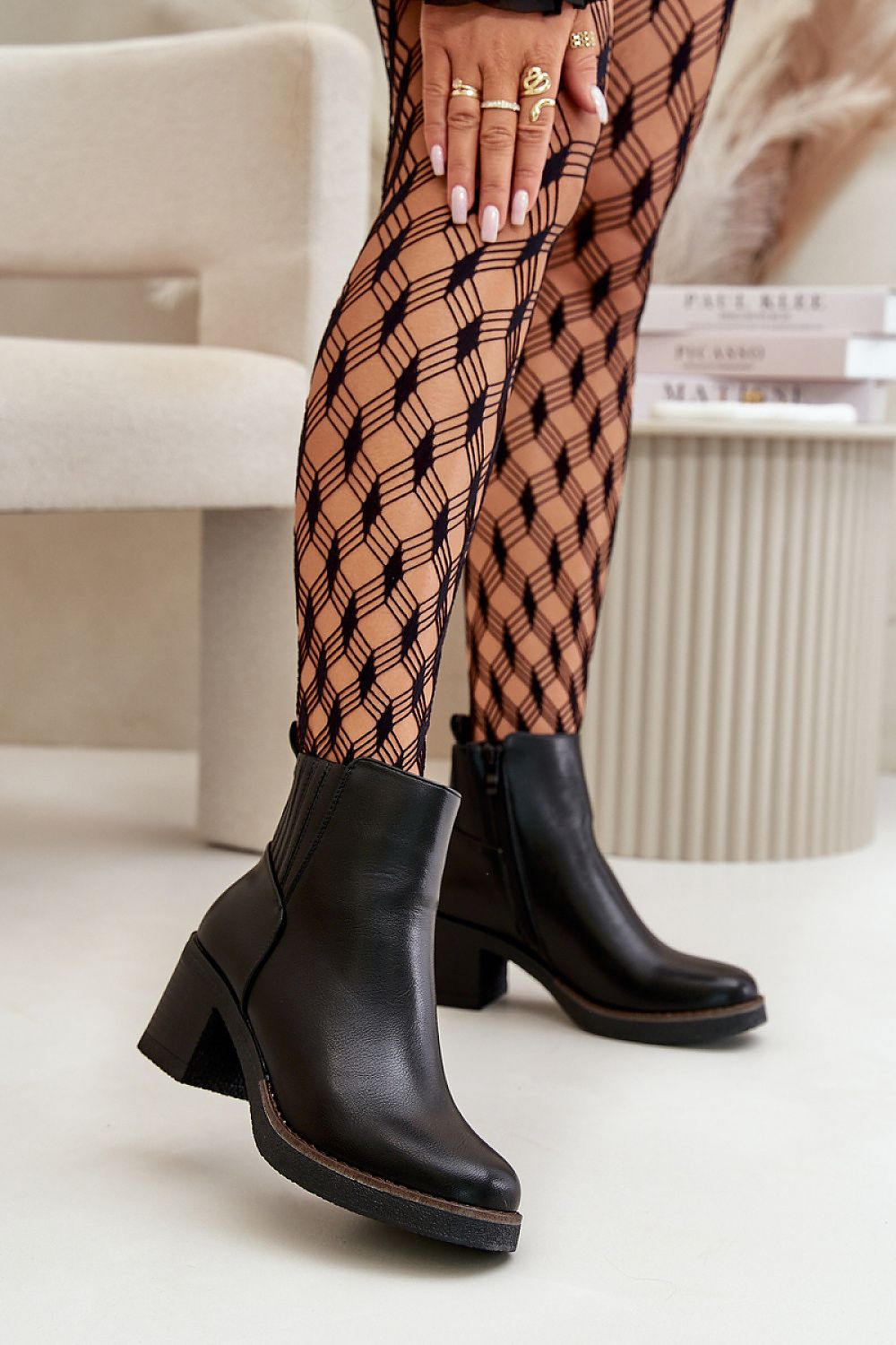 Stiefeletten mit Absatz model 199403 Step in style