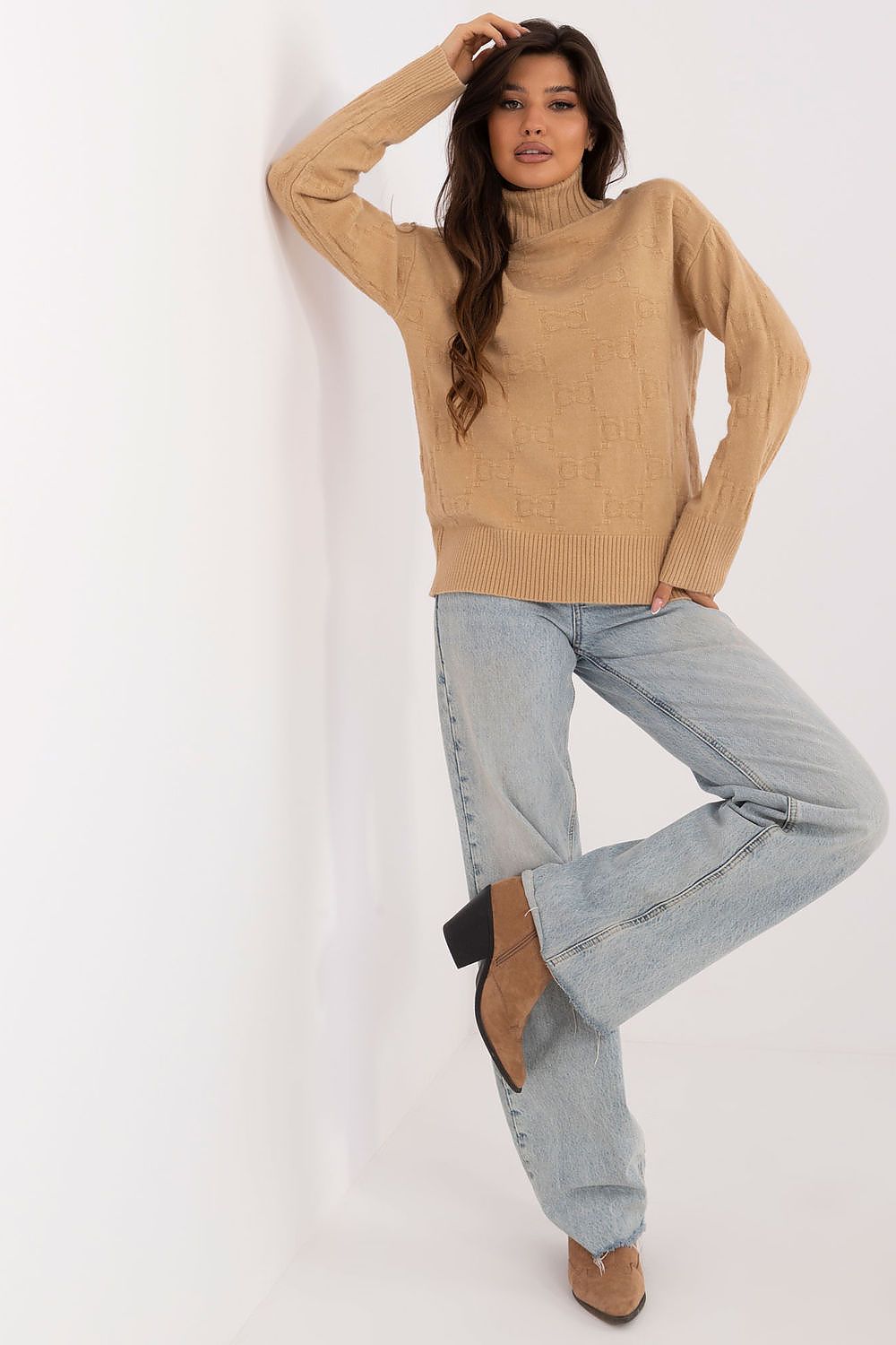 Rollkragenpullover model 199436 AT
