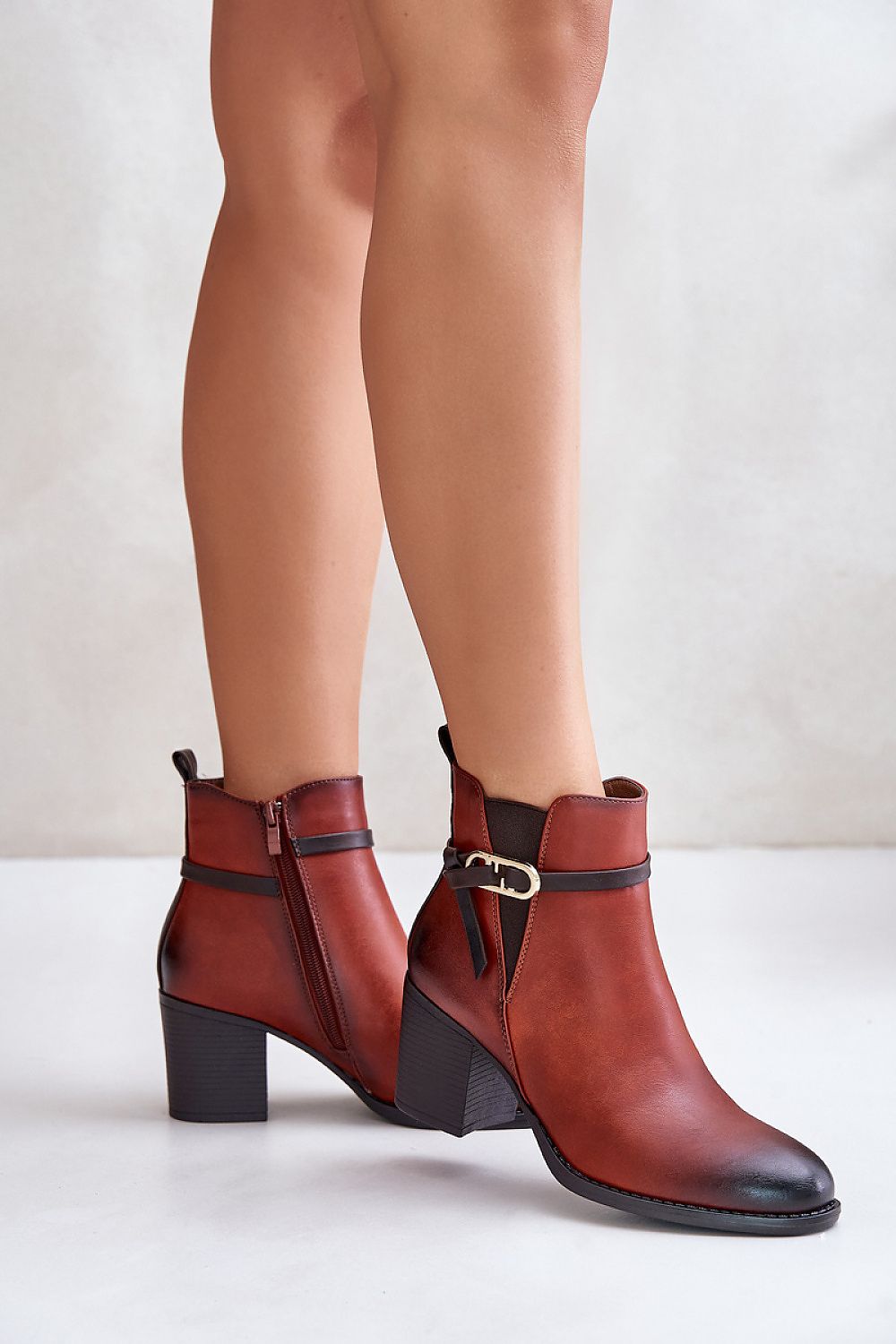 Stiefeletten mit Absatz model 201163 Step in style