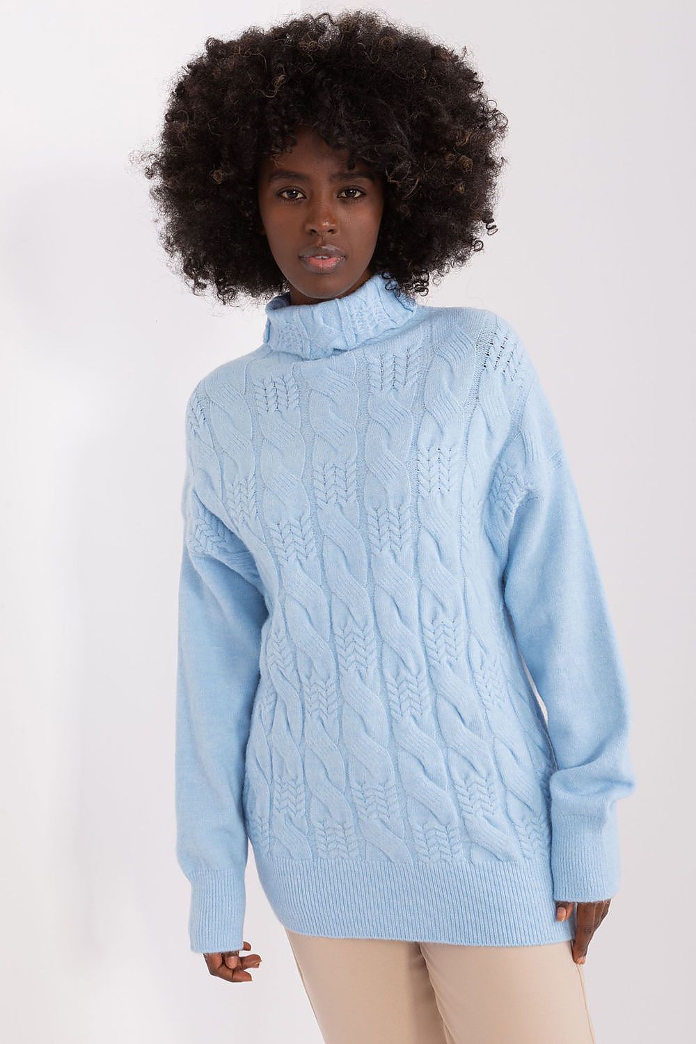 Rollkragenpullover model 208310 AT