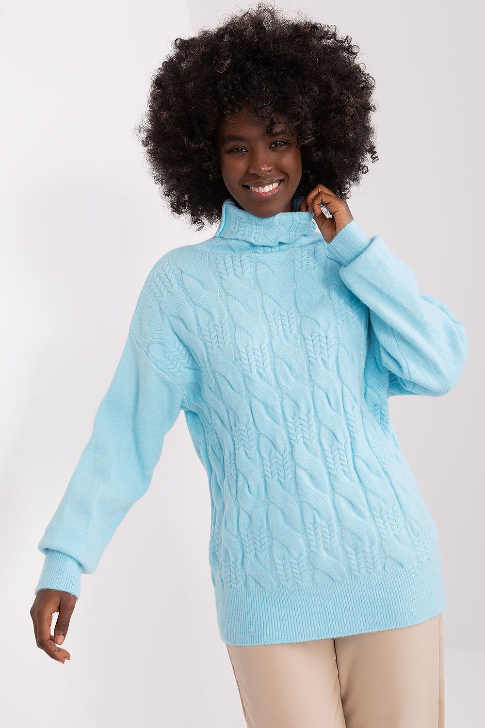 Rollkragenpullover model 208313 AT