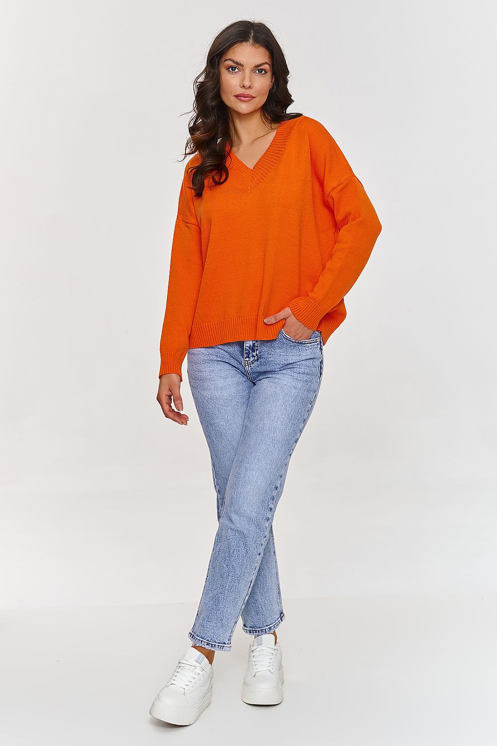 Pullover model 209726 Makadamia