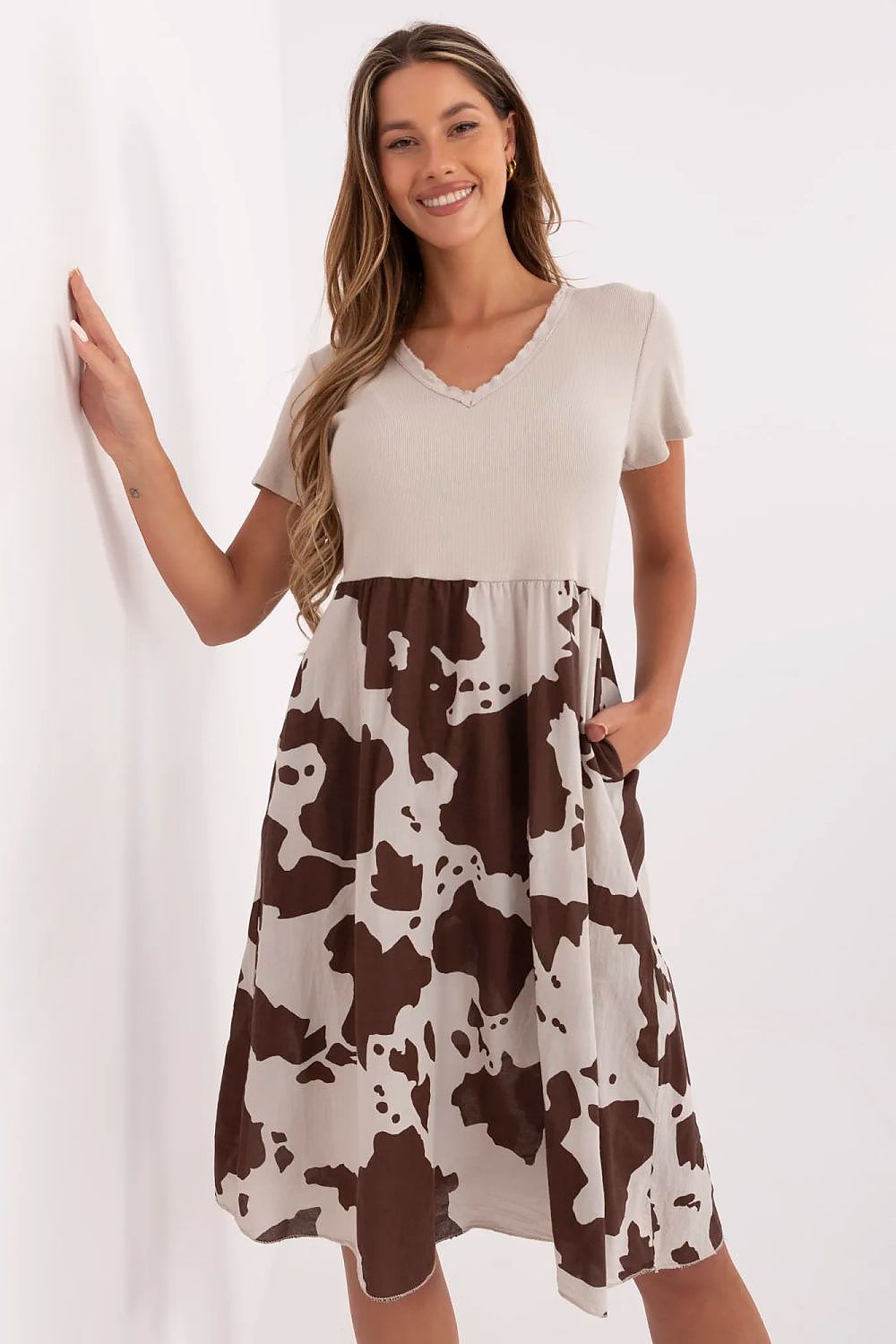 Alltagskleid model 213802 Italy Moda