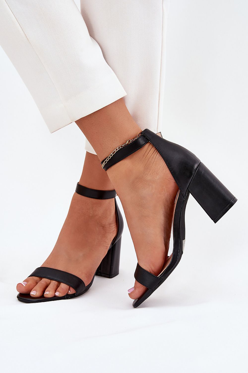 Sandalen mit Absatz model 214340 Step in style
