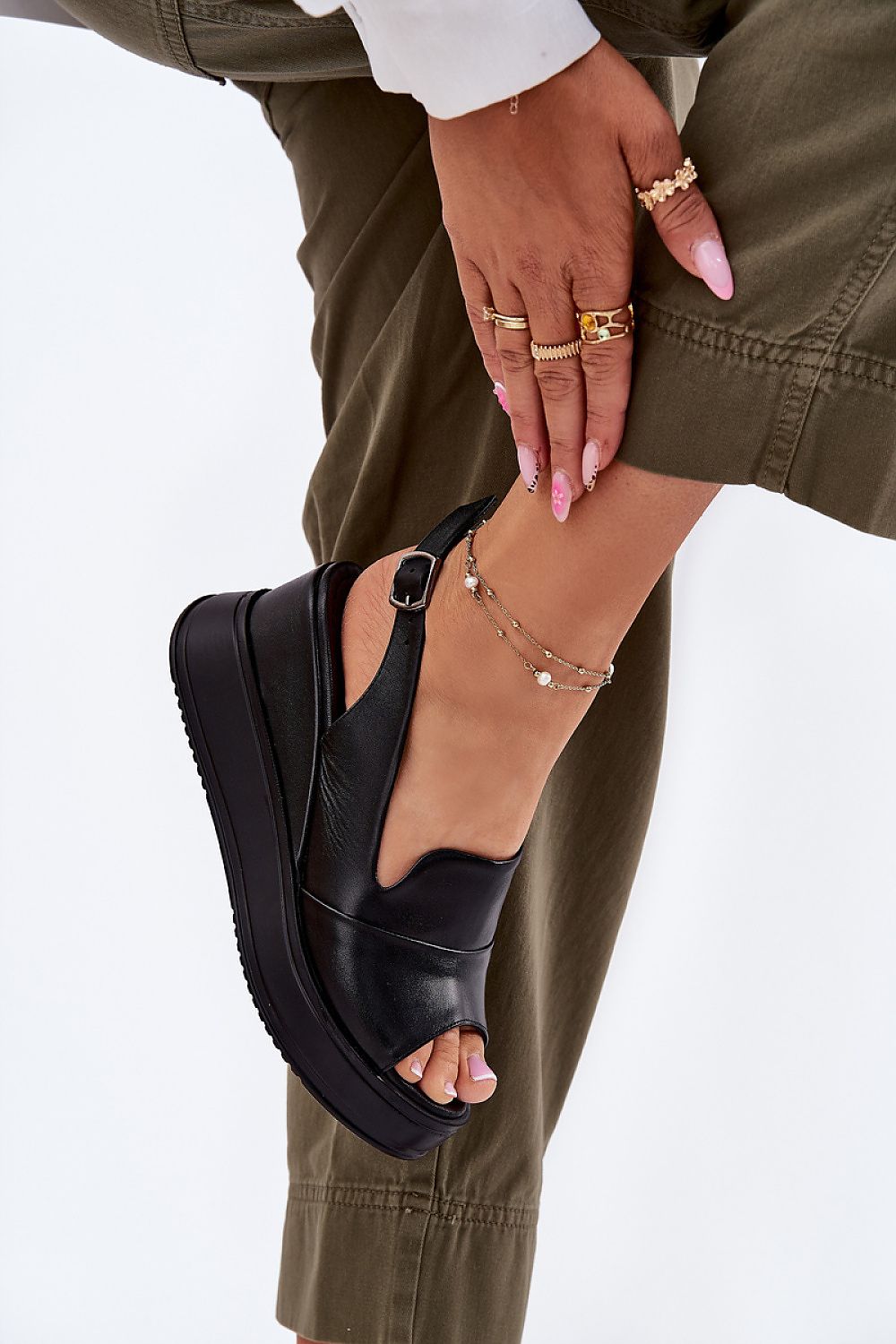 Keilabsatz Sandalen model 215342 Step in style