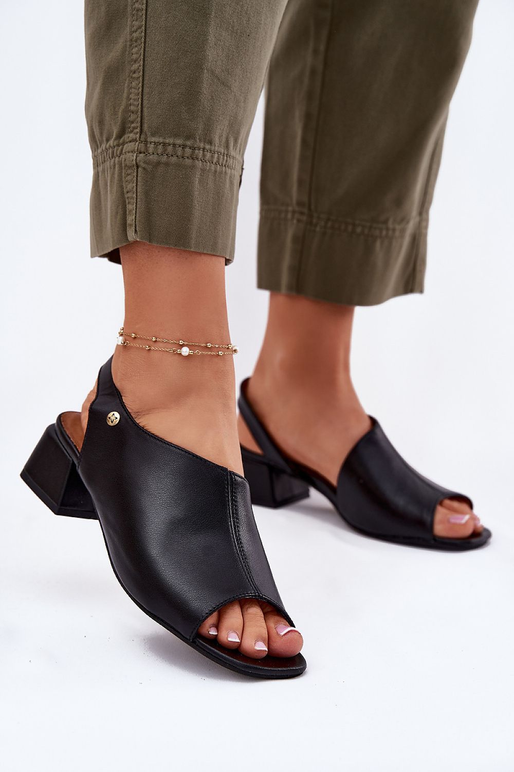 Sandalen mit Absatz model 215343 Step in style