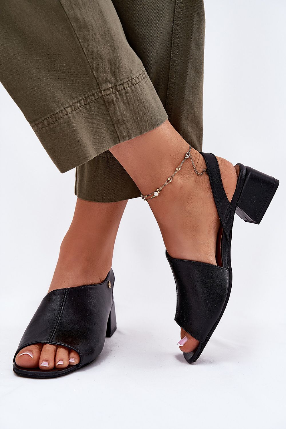 Sandalen mit Absatz model 215343 Step in style