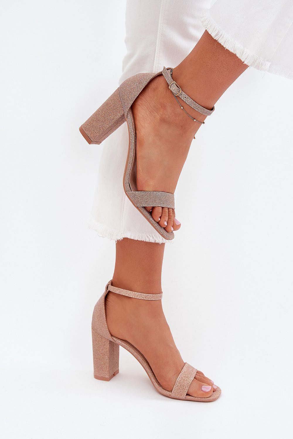 Sandalen mit Absatz model 215640 Step in style