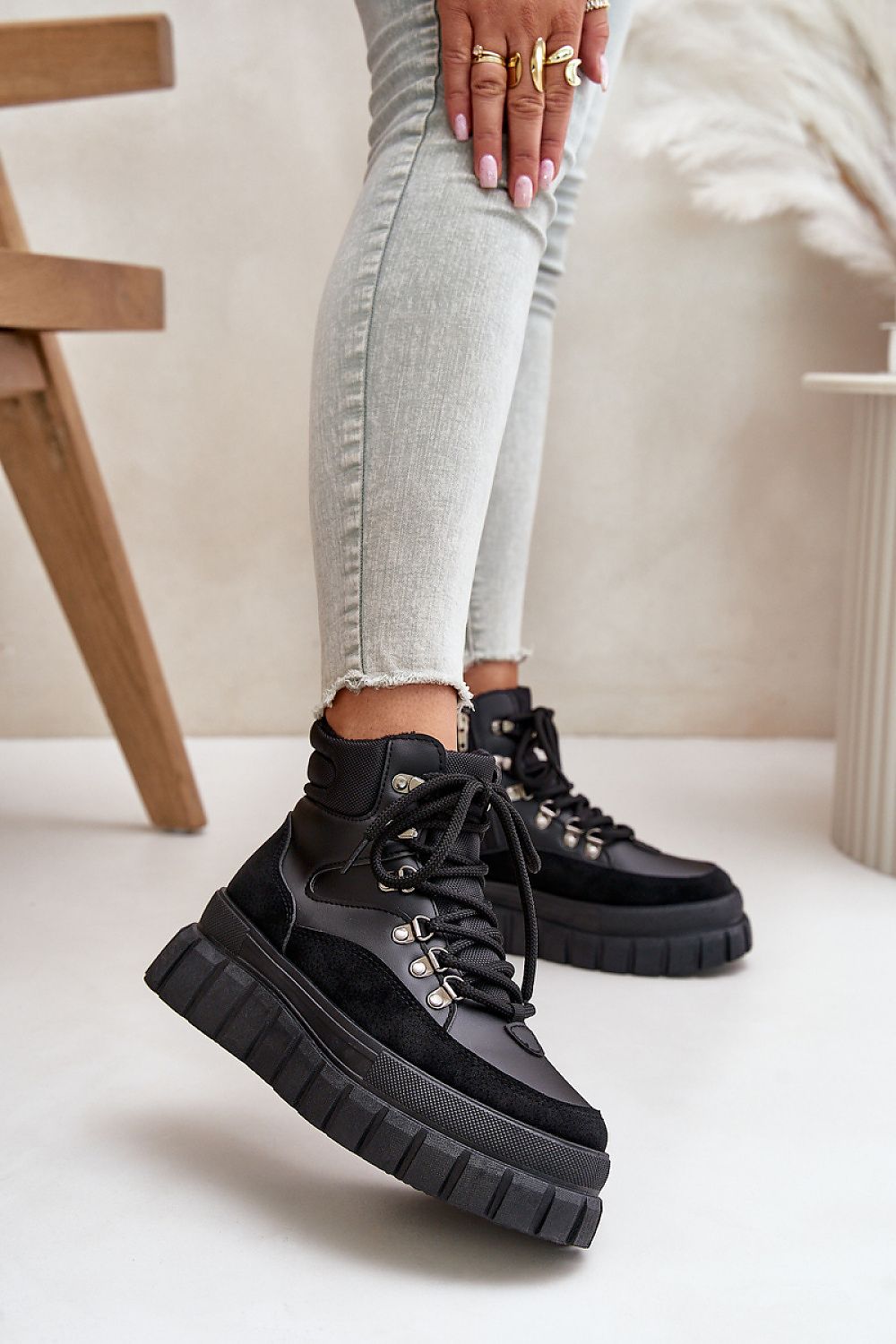 Trapper Schuhe model 216840 Step in style