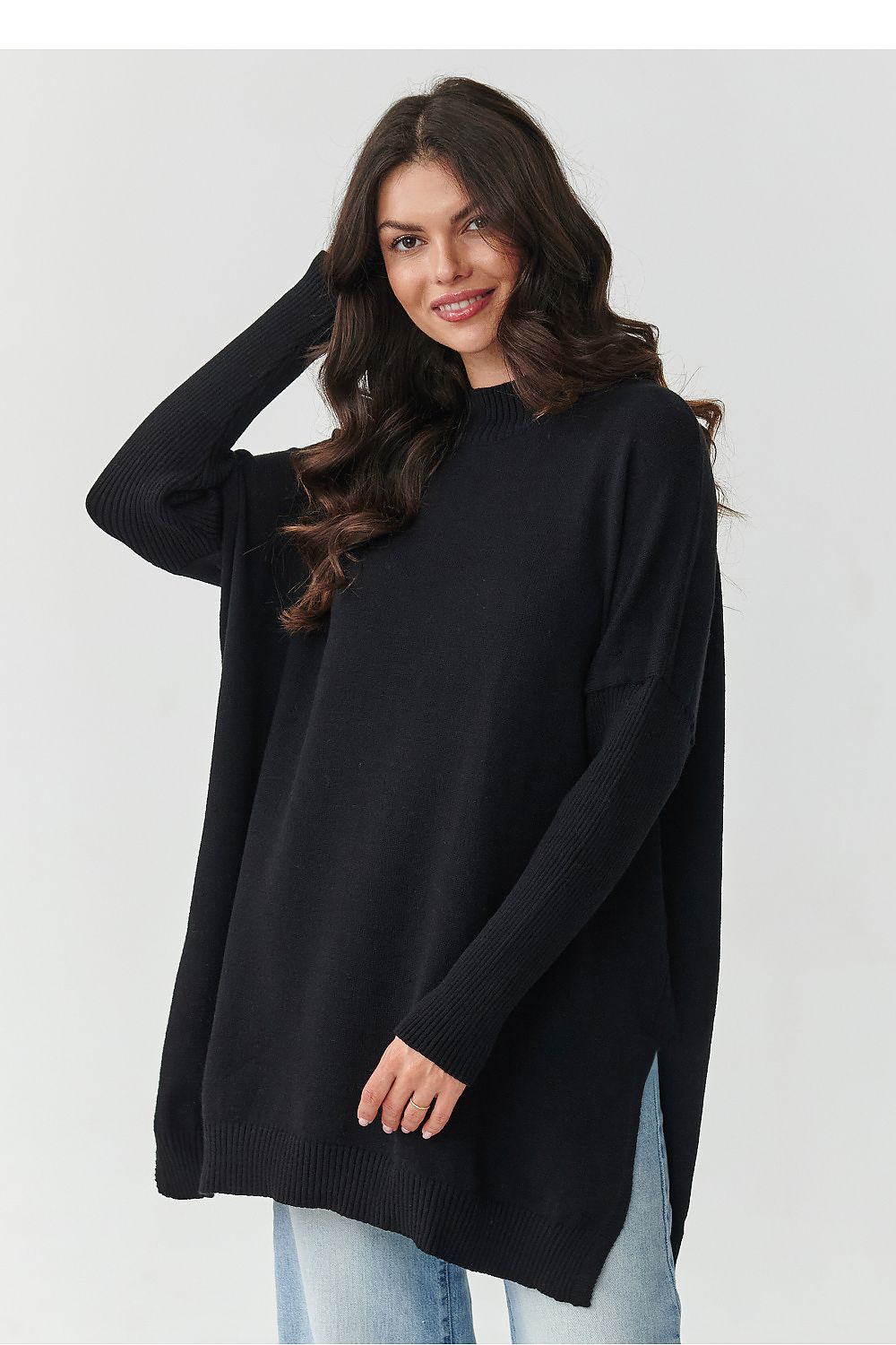 Pullover model 217402 Makadamia