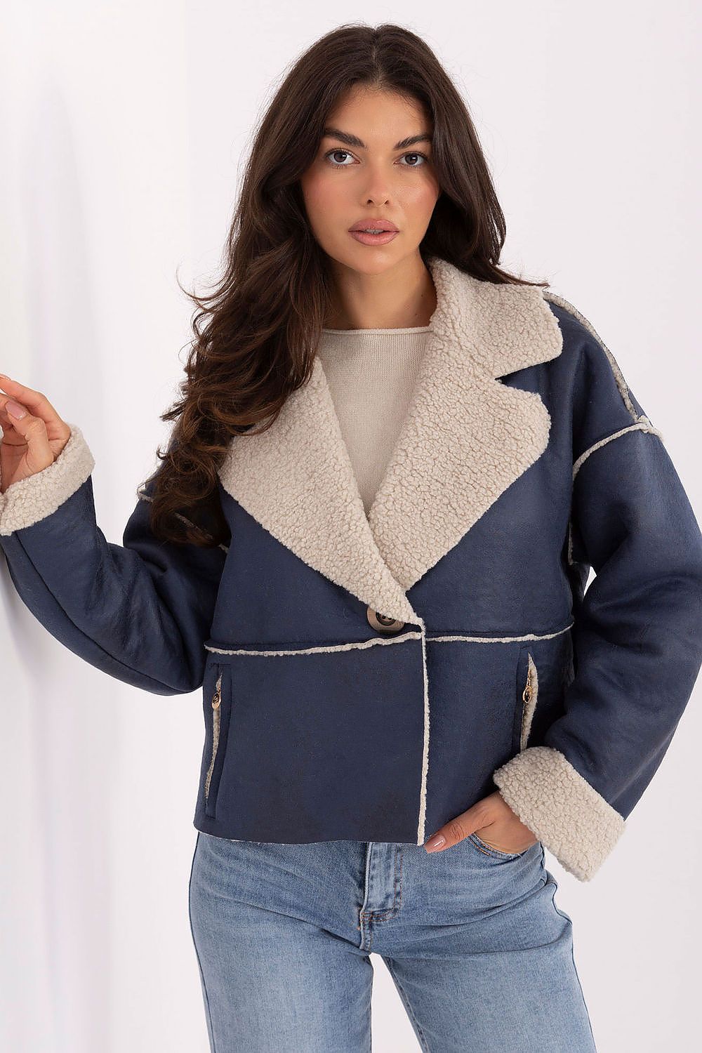 Jacke model 217633 Factory Price