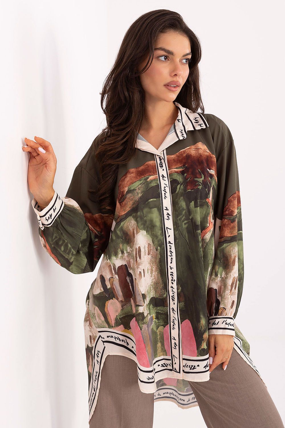 Langarm Hemd model 218394 Rue Paris