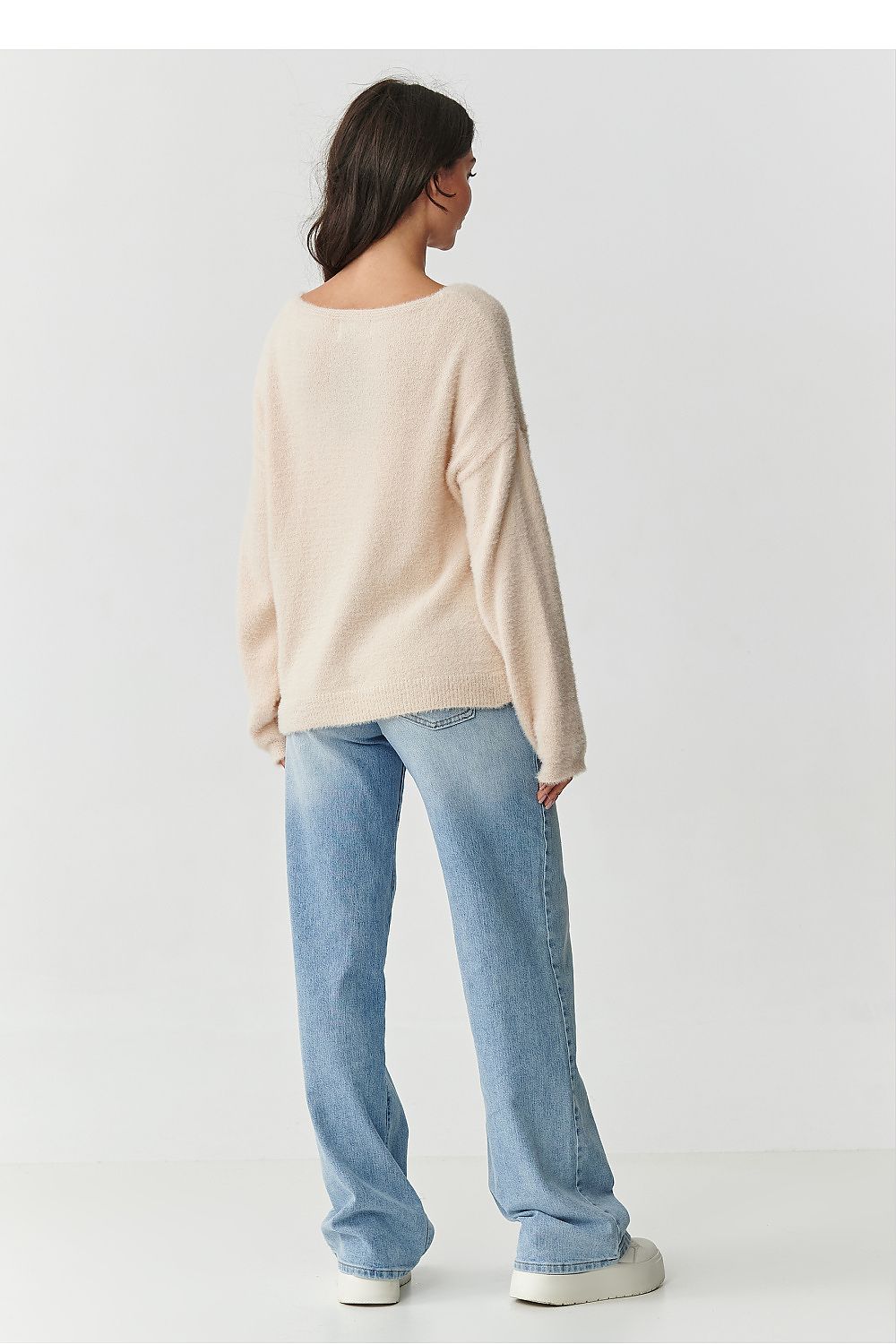 Pullover model 218807 Makadamia