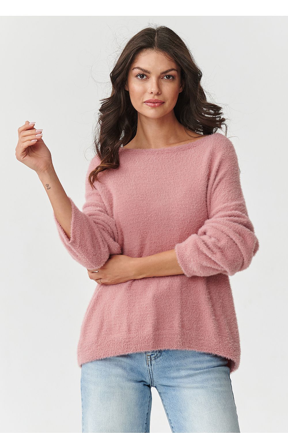 Pullover model 218808 Makadamia