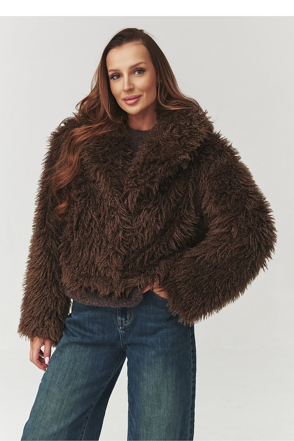 Jacke model 219749 Makadamia