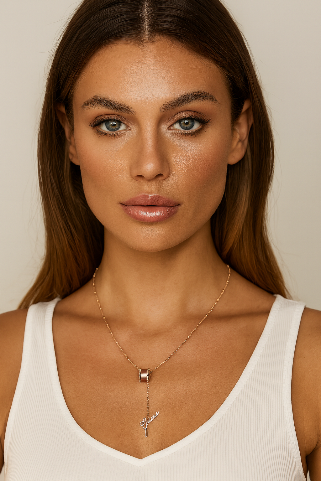 Guess Damenhalskette JUBN01153JWRGTU – Feminine Eleganz mit funkelndem Charme!