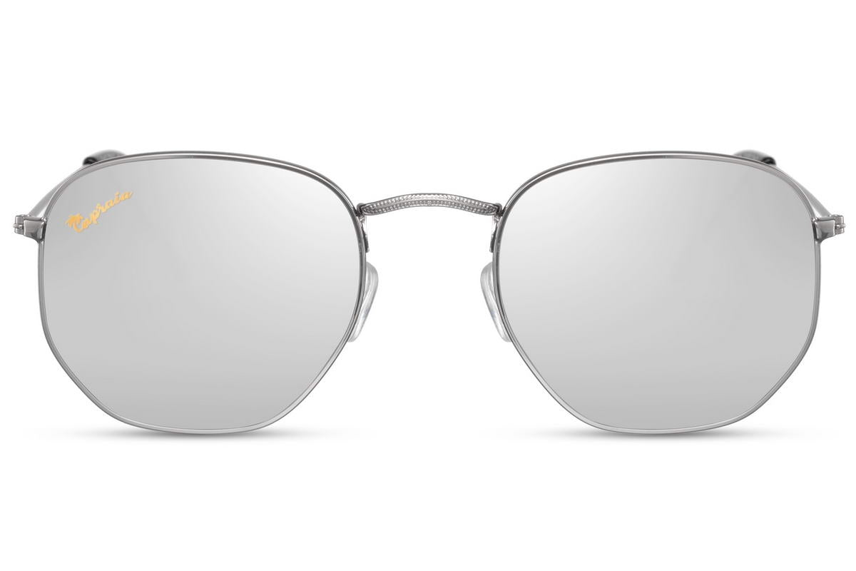Capraia Sonnenbrille, Lacrima 2, Verspiegelt, Silber