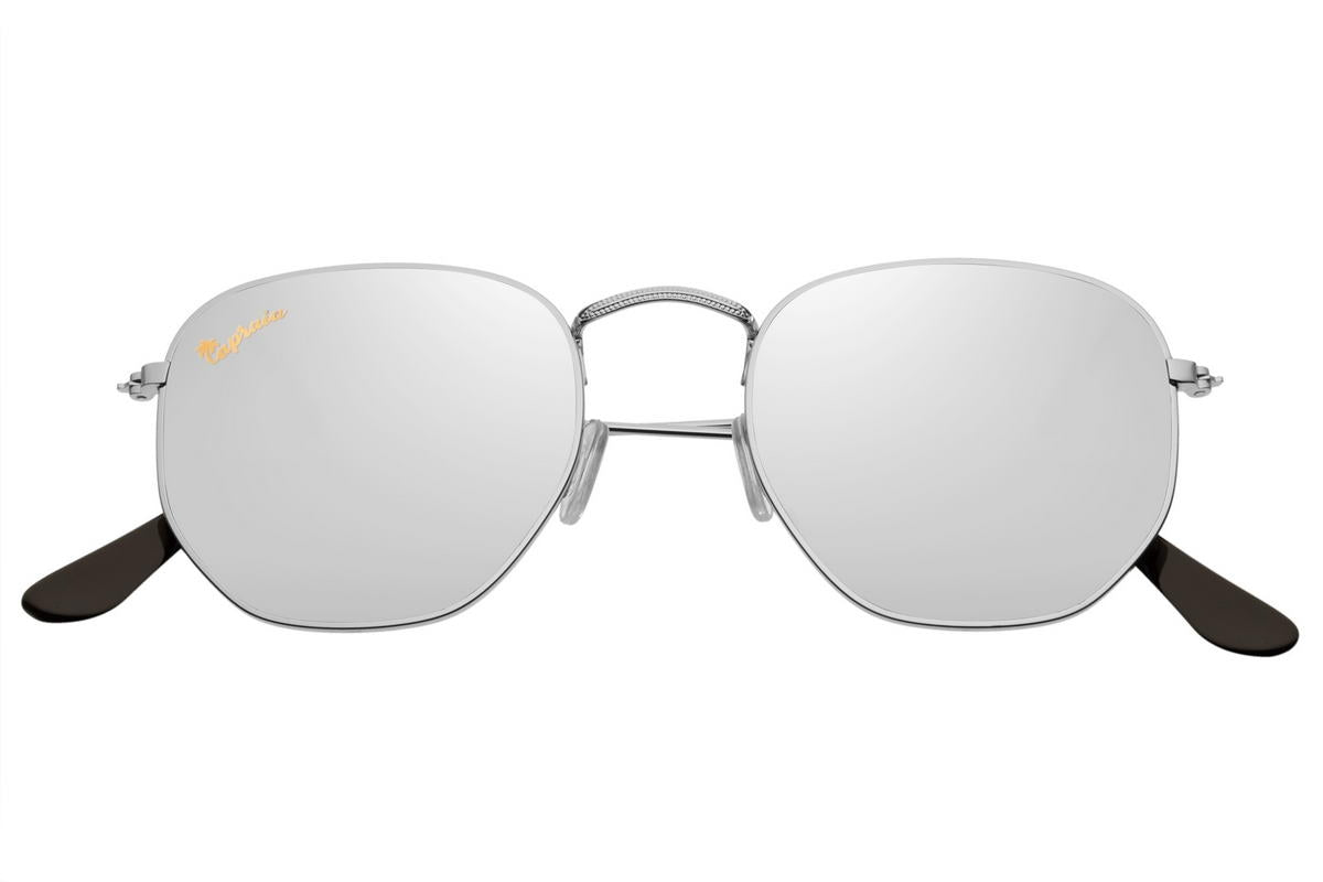 Capraia Sonnenbrille, Lacrima 2, Verspiegelt, Silber
