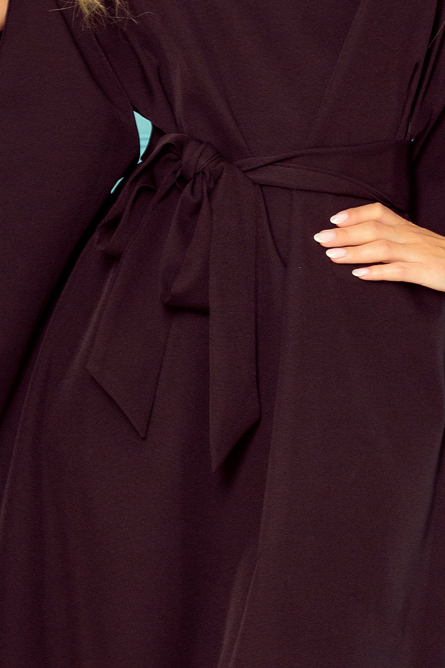 287-12 SOFIA Schmetterlingskleid - schwarz