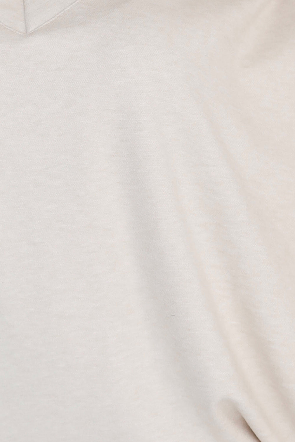 402-7 Warmer Fledermauspullover mit Ausschnitt - beige