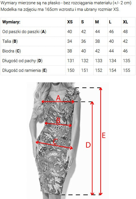 404-14 Elegantes langes Kleid mit Wickelausschnitt und Schlitz - Schokobraun