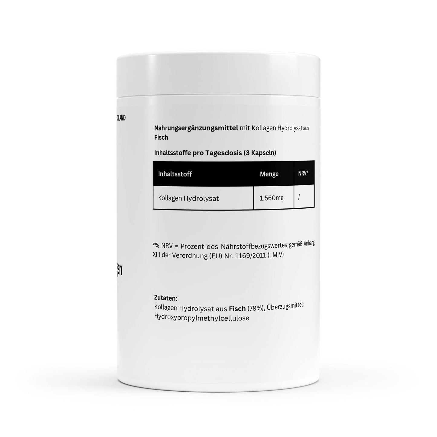 Marine Kollagen Peptide - 120 Kapseln