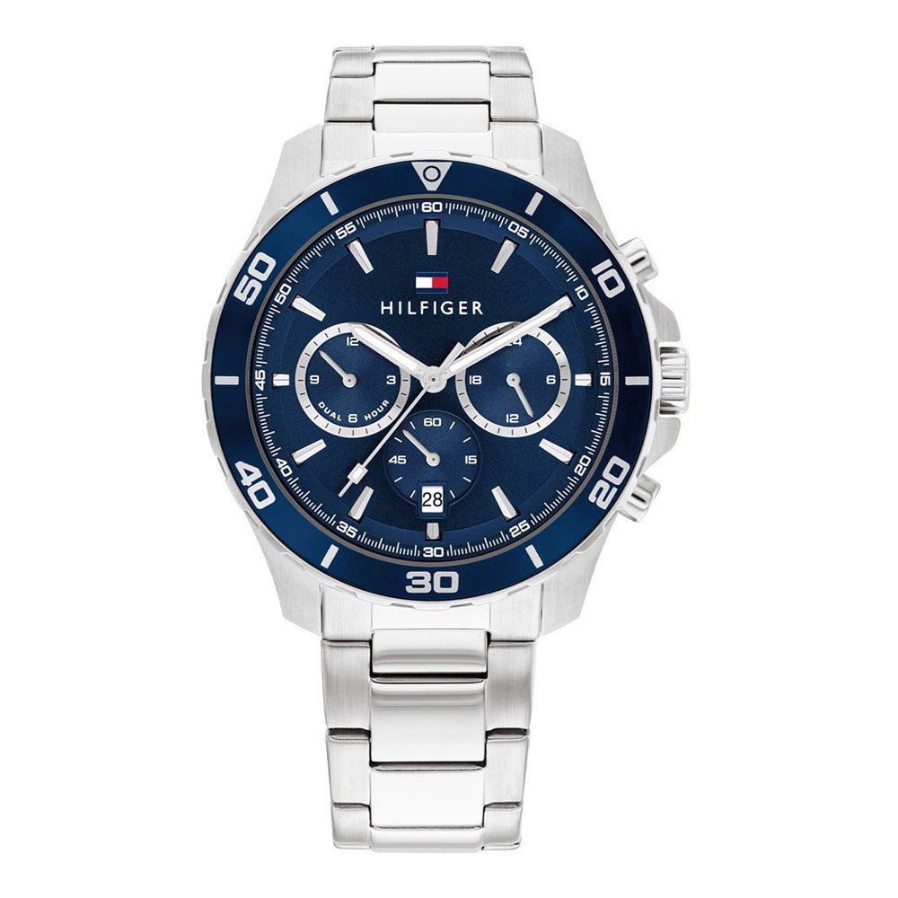 Tommy Hilfiger Jordan 1792094 Herrenuhr Dualtimer