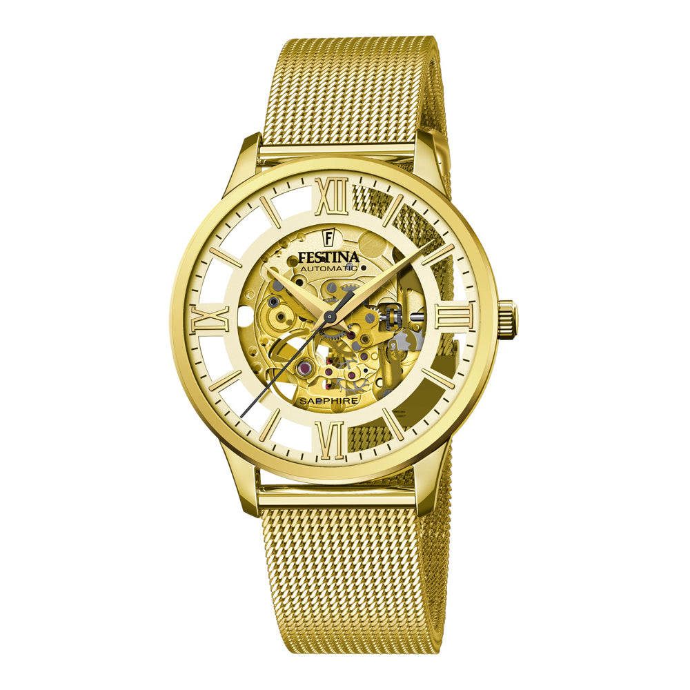 Festina Skeleton Automatik F20667/1 Herrenuhr