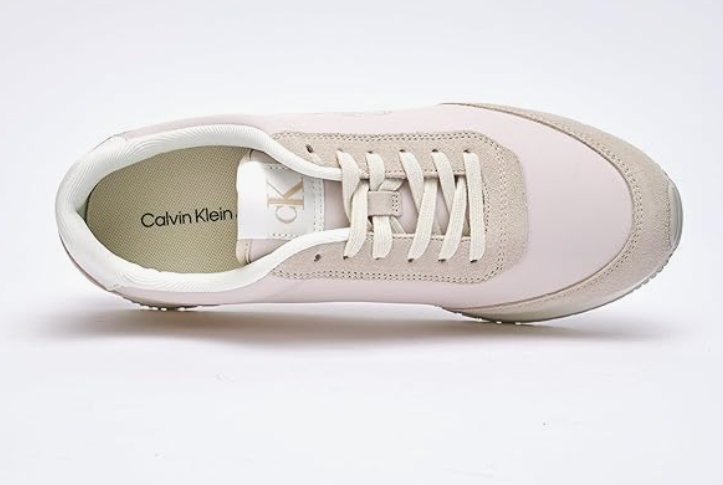 Calvin Klein Jeans Runner Laceup Low Damen Sneaker – Gr. 39 – Purple Lilac Ash Eggshell