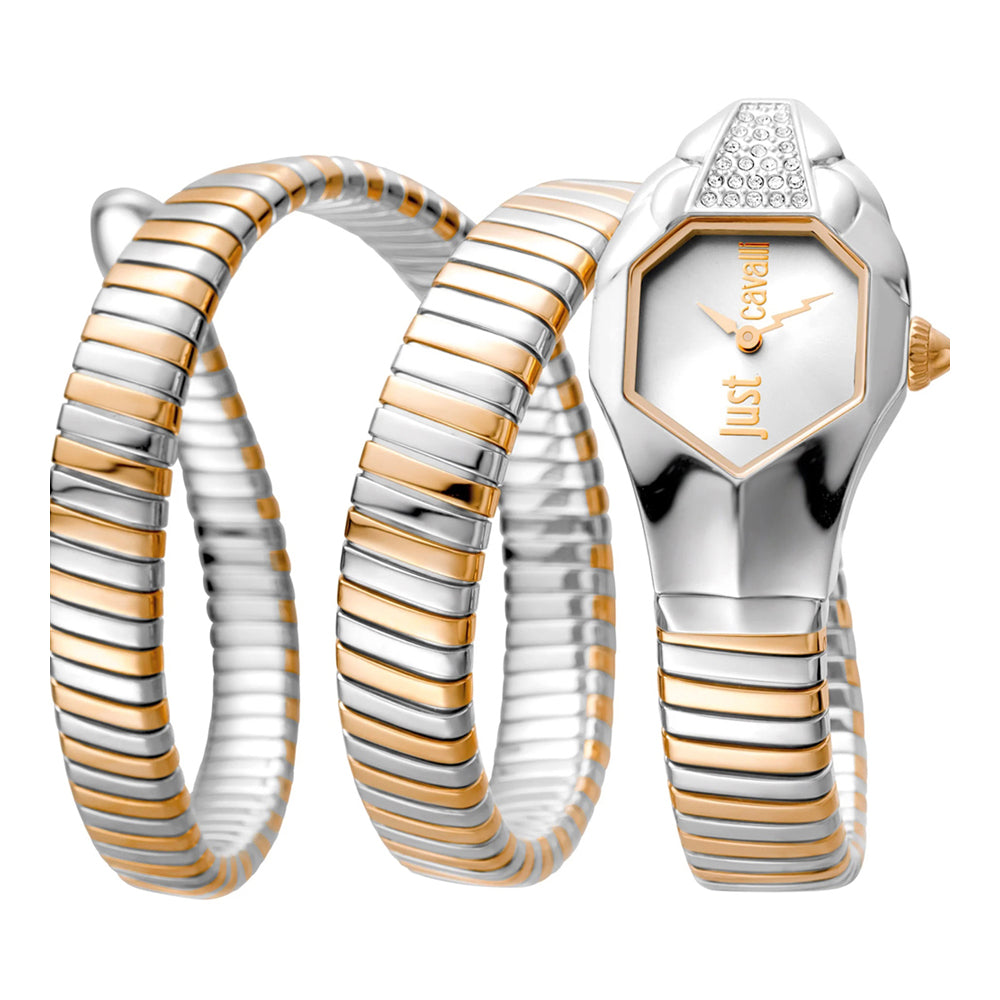 Just Cavalli Glam Snake JC1L022M0075 Damenuhr