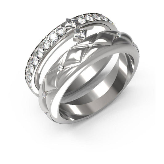 Guess Damenring JUBR04586JWRH58