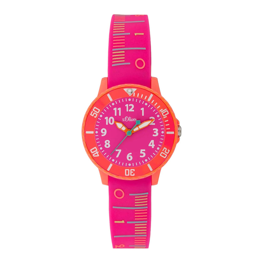 s.Oliver SO-3774-PQ Kinderuhr
