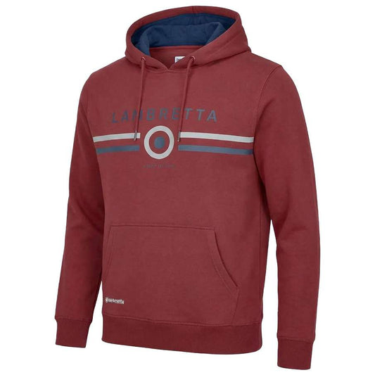 Stylischer Lambretta Herren Hoodie - XXL – Bordeaux