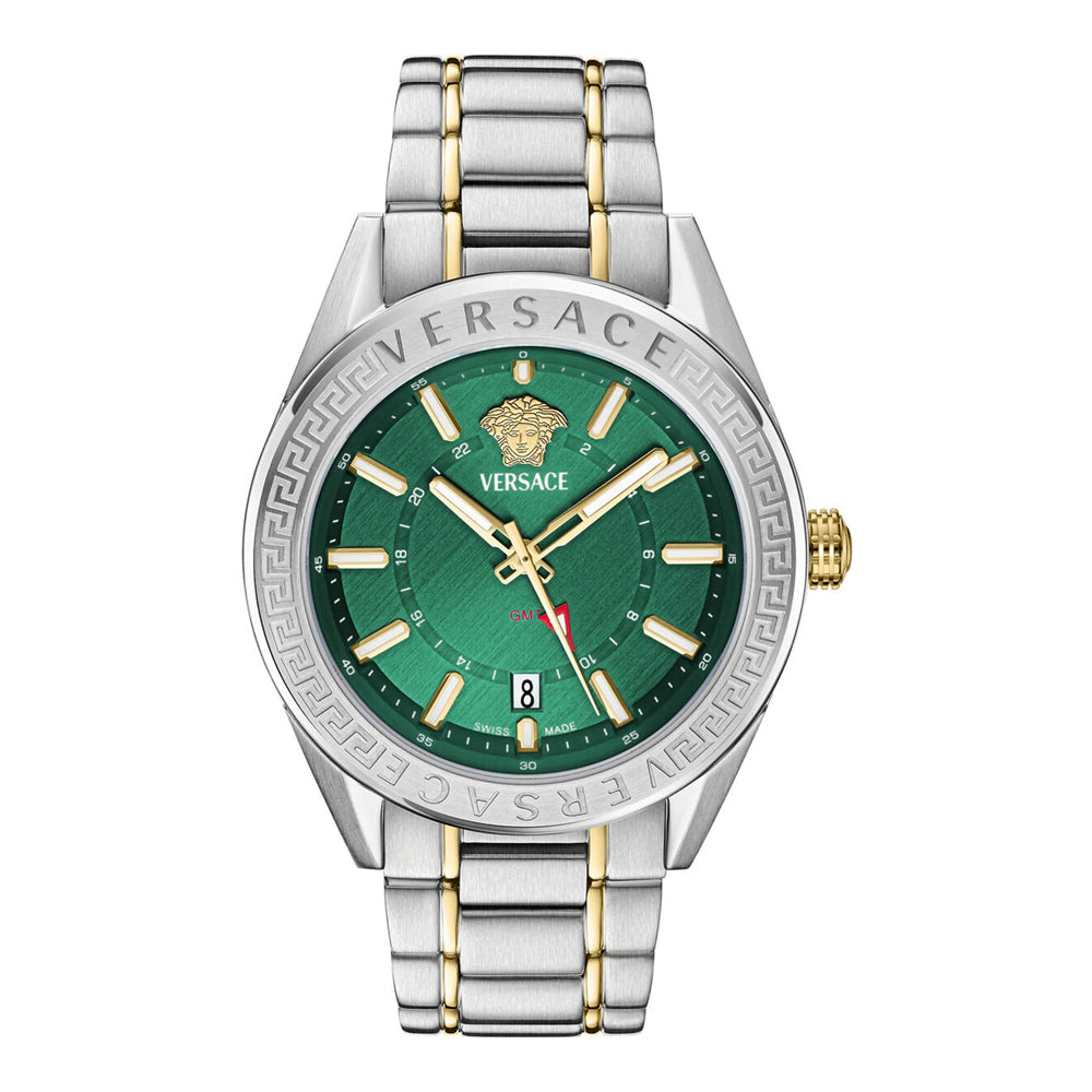 Versace VEAFA0524 V-Code GMT Herrenuhr