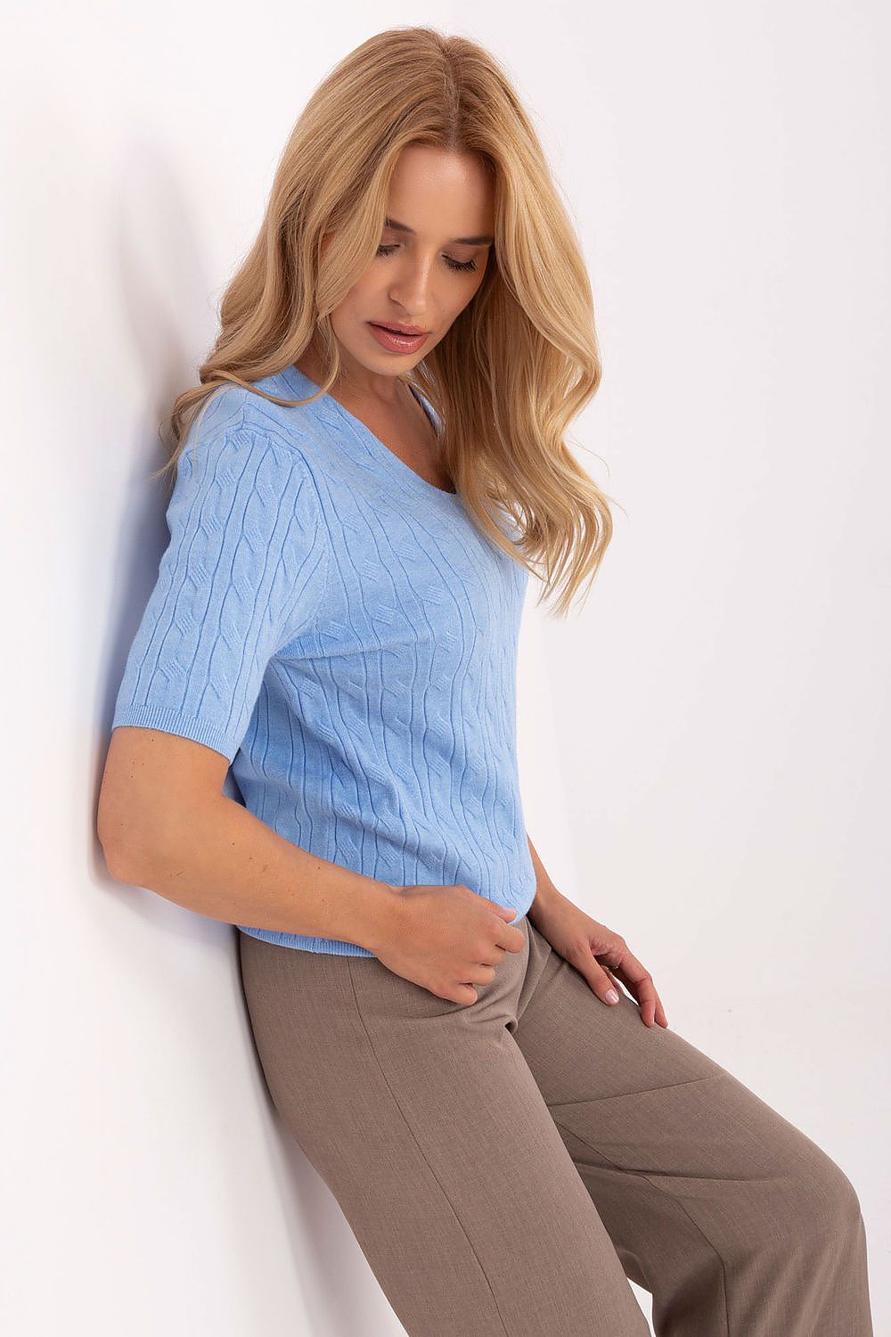 Kurzarm Pullover model 217333 Factory Price 