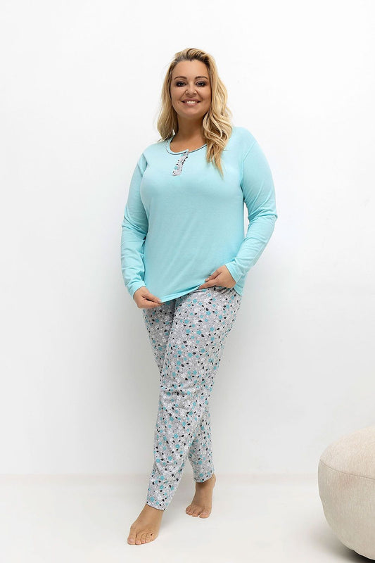  ~Piżama Plus Size model 221184 Forever Pink 