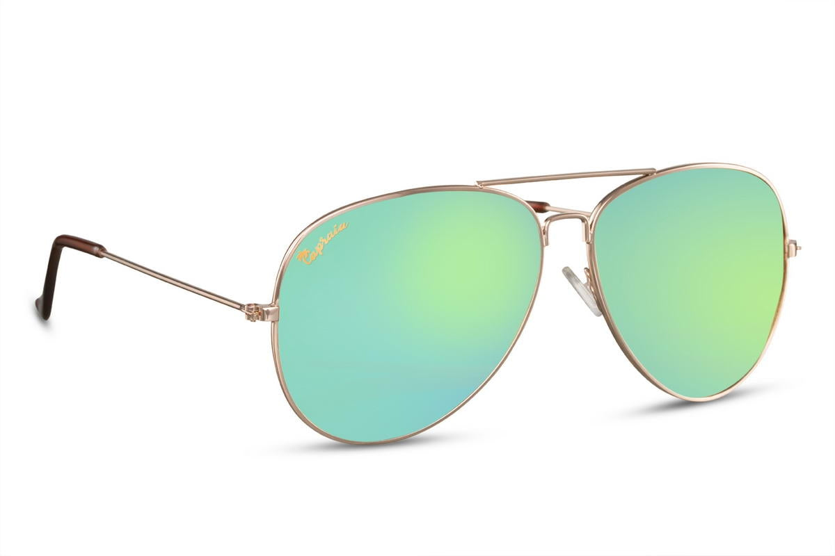 Capraia Sonnenbrille, Nasco 4, Verspiegelt, Grün